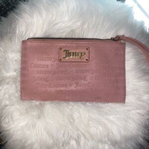 Juicy Couture Pink Wristlet Clutch